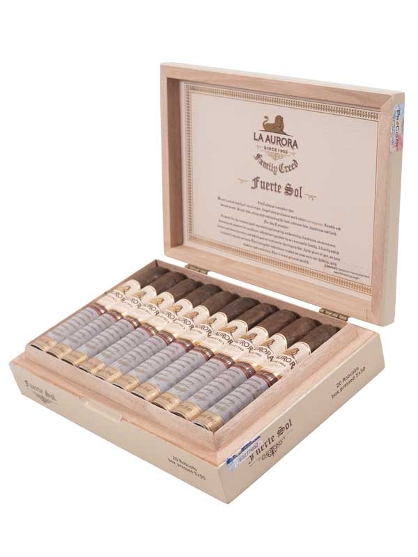 La Aurora Family Creed Fuerte Sol Box Pressed Robusto