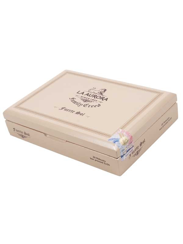 La Aurora Family Creed Fuerte Sol Box Pressed Robusto