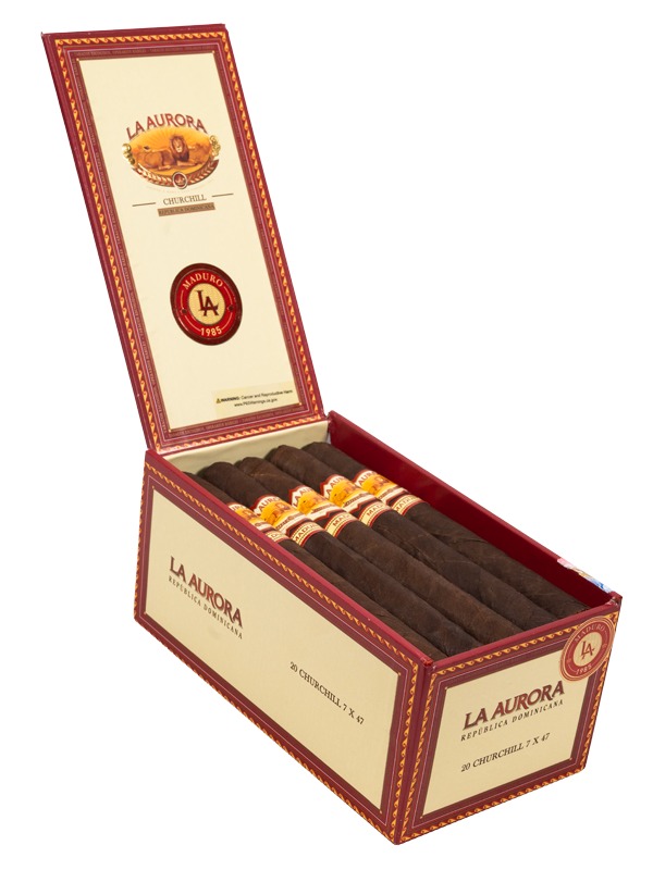 La Aurora Maduro 1985 Churchill