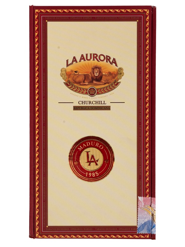 La Aurora Maduro 1985 Churchill
