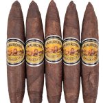La Aurora Preferido Double Figurado Diamond Tubo
