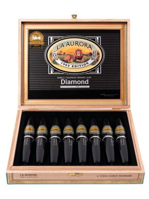 La Aurora Preferido Double Figurado Diamond Tubo