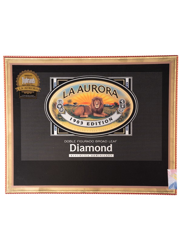 La Aurora Preferido Double Figurado Diamond Tubo