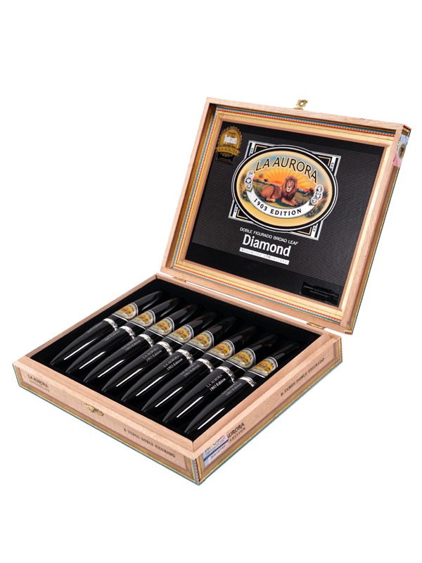 La Aurora Preferido Double Figurado Diamond Tubo