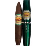 La Aurora Preferido Double Figurado Emerald Tubo