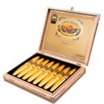 La Aurora Preferido Double Figurado Gold Tubo