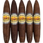La Aurora Preferido Double Figurado Platinum Tubo