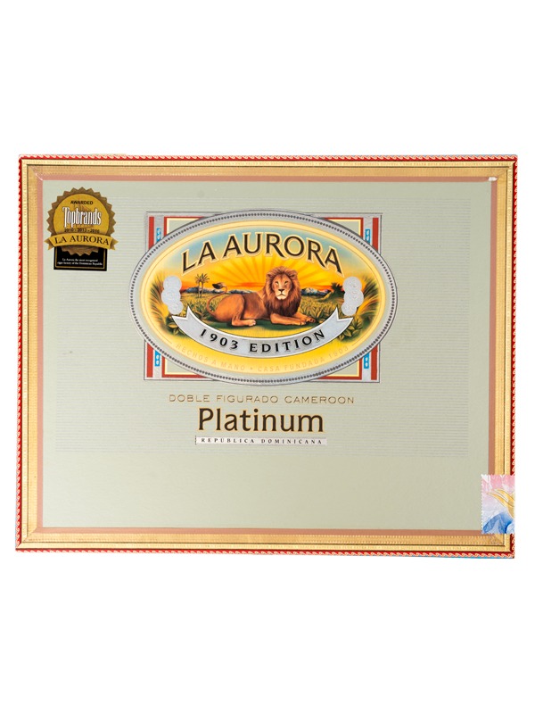 La Aurora Preferido Double Figurado Platinum Tubo