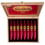 La Aurora Preferido Double Figurado Ruby Tubo