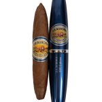 La Aurora Preferido Double Figurado Sapphire Tubo