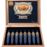 La Aurora Preferido Double Figurado Sapphire Tubo