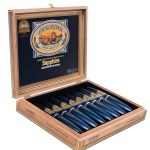 La Aurora Preferido Double Figurado Sapphire Tubo