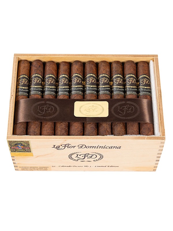 La Flor Dominicana Colorado Oscuro No. 3