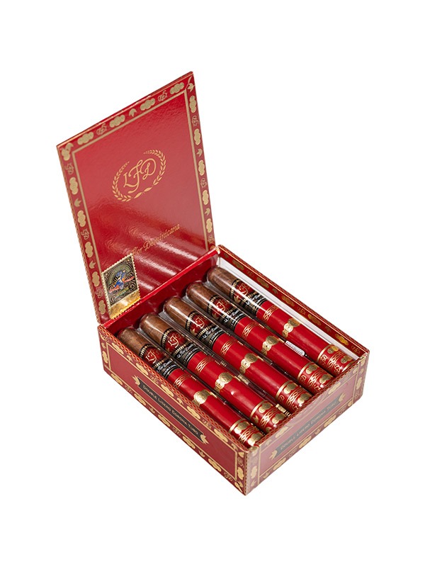 La Flor Dominicana Double Ligero Crystal Tubo Corona
