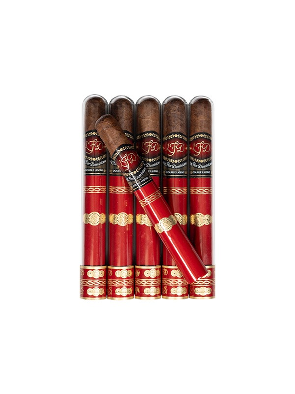 La Flor Dominicana Double Ligero Crystal Tubo Corona
