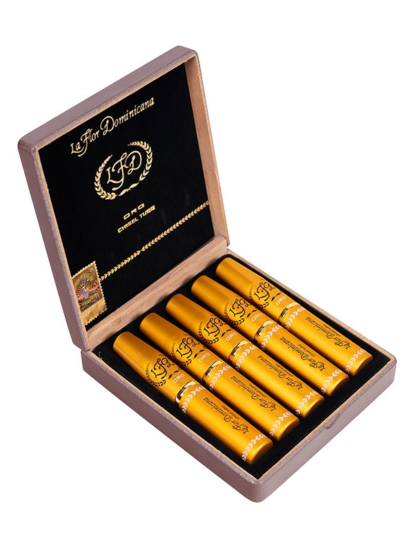 La Flor Dominicana Oro Chisel Tubo