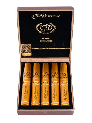 La Flor Dominicana Oro Chisel Tubo
