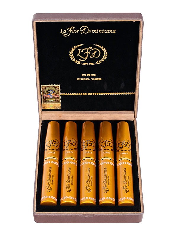 La Flor Dominicana Oro Chisel Tubo