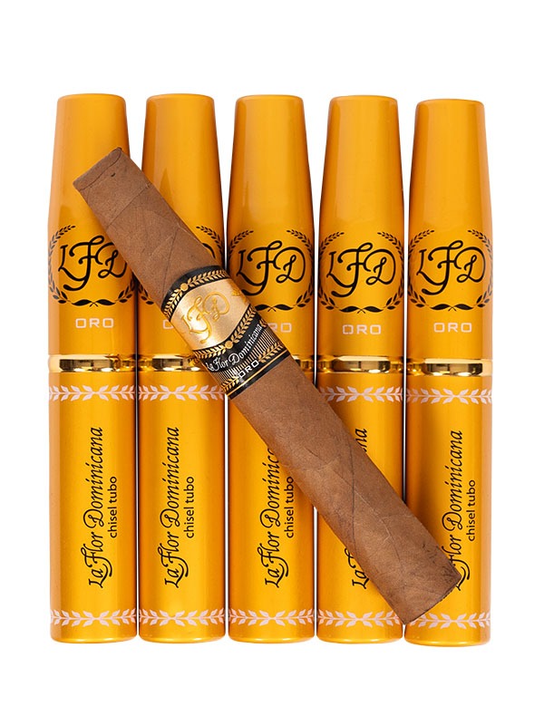 La Flor Dominicana Oro Chisel Tubo