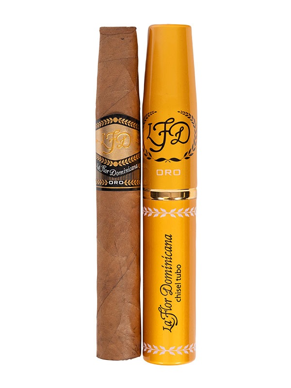 La Flor Dominicana Oro Chisel Tubo