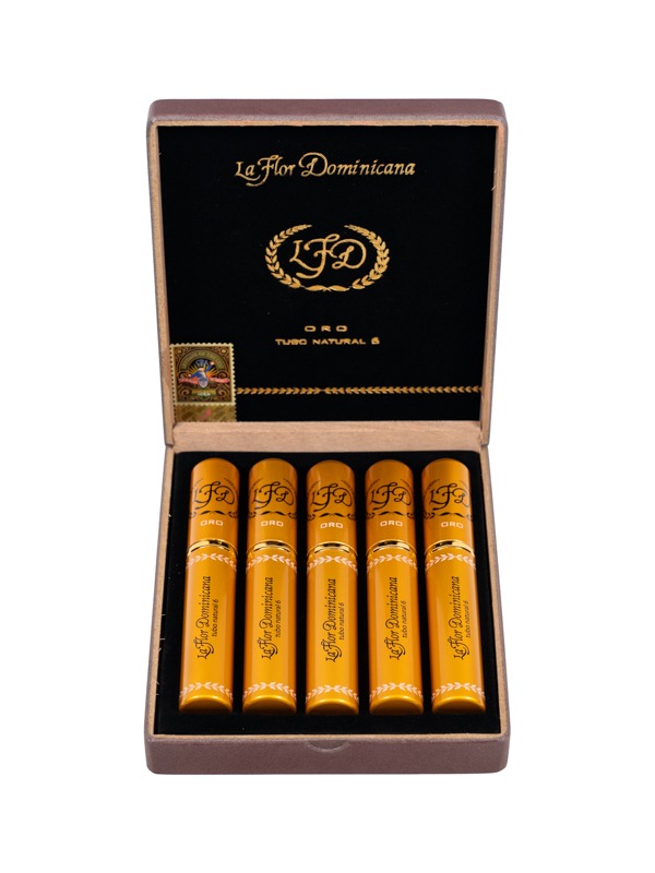 La Flor Dominicana Oro Tubo No. 6 Natural