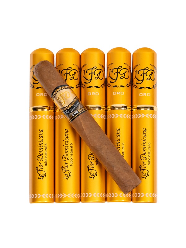 La Flor Dominicana Oro Tubo No. 6 Natural