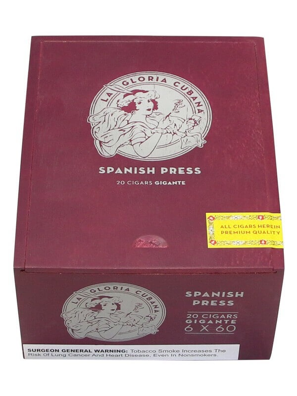 La Gloria Cubana Spanish Press Gigante