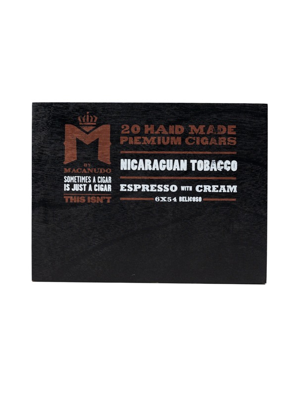 M By Macanudo Espresso with Cream Belicoso