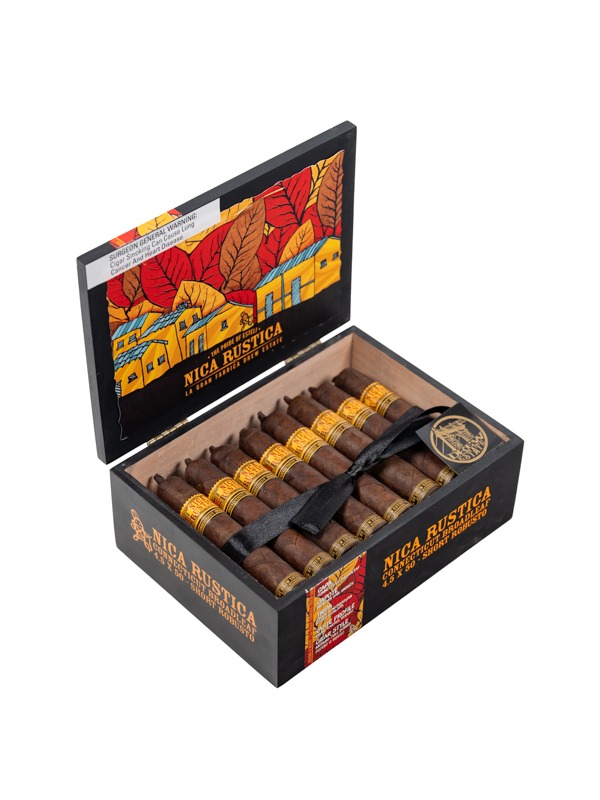 Nica Rustica Connecticut Broadleaf Short Robusto