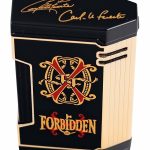 OpusX Rare Black in Black Lacquer and Gold Lighter