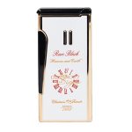 OpusX Rare Black (Retro) Gold on White Lighter