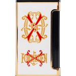 OpusX Rare Black Ultimo X in White and Gold Lighter