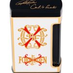 OpusX Rare Black Ultimo X in White and Gold Lighter