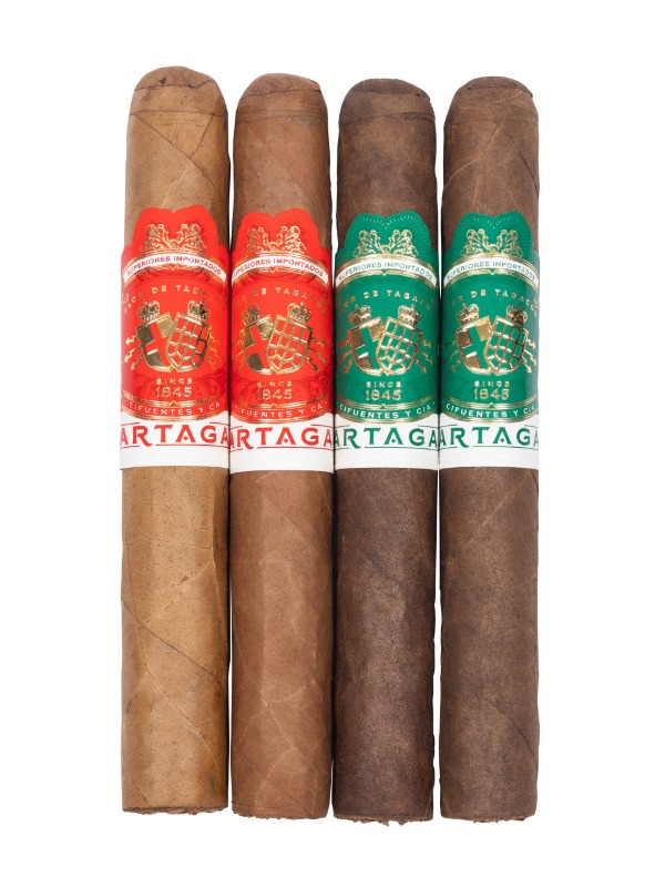 Partagas 4 Count Red and Green Fresh Pack