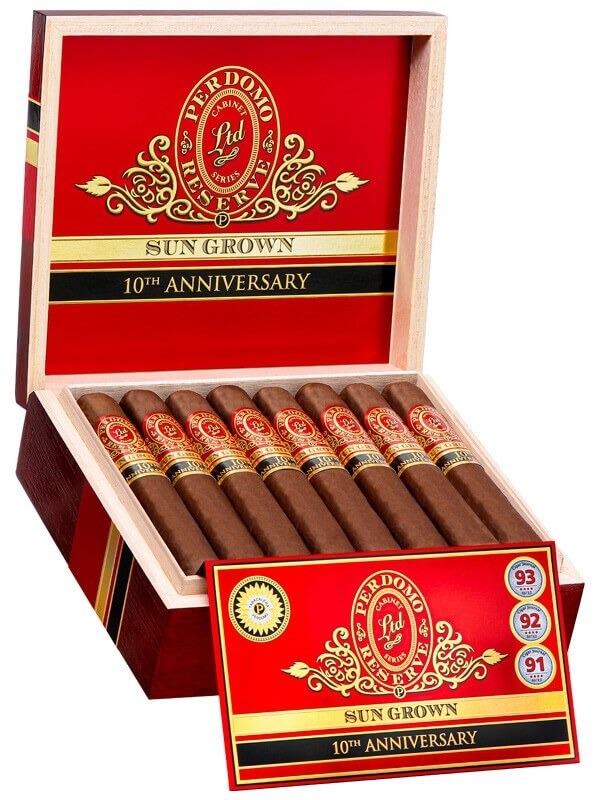 Perdomo 10th Anniversary Box-Pressed Sun Grown Epicure
