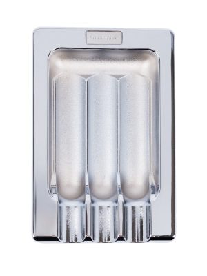 Prometheus 3 Cigar Shiny Chrome Ashtray