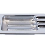 Prometheus 3 Cigar Shiny Chrome Ashtray