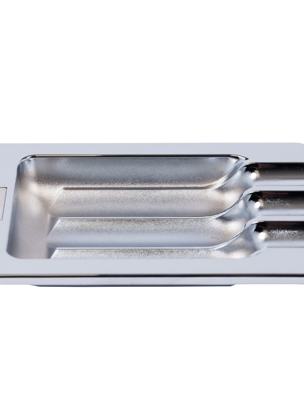 Prometheus 3 Cigar Shiny Chrome Ashtray