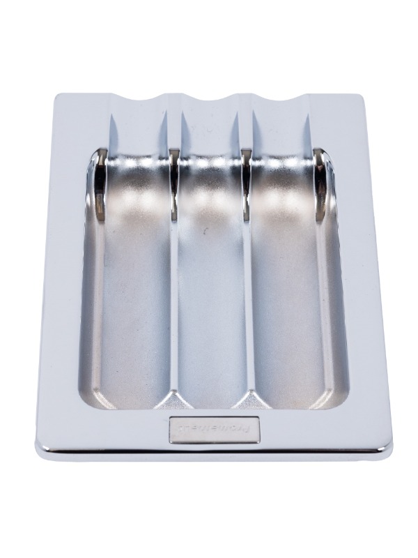 Prometheus 3 Cigar Shiny Chrome Ashtray