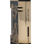 Prometheus God of Fire “Never Back Down” Magma X Lighter Black with Gold (XR3)