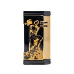 Prometheus God of Fire “Never Back Down” Magma X Lighter Black with Gold (XR3)