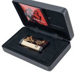 Prometheus God of Fire “Never Back Down” Magma X Lighter Black with Gold (XR3)