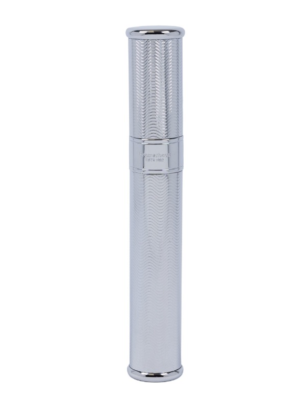 Prometheus Single Cigar Tube Chrome Wave