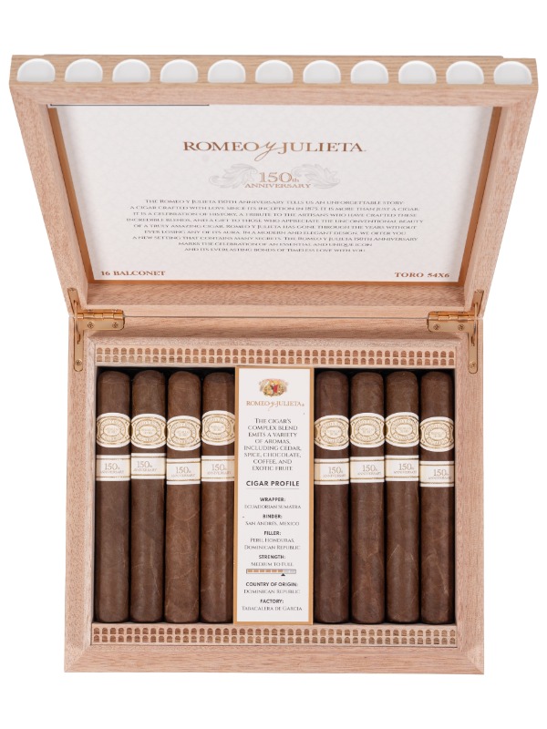 Romeo y Julieta 150th Anniversary Balconet