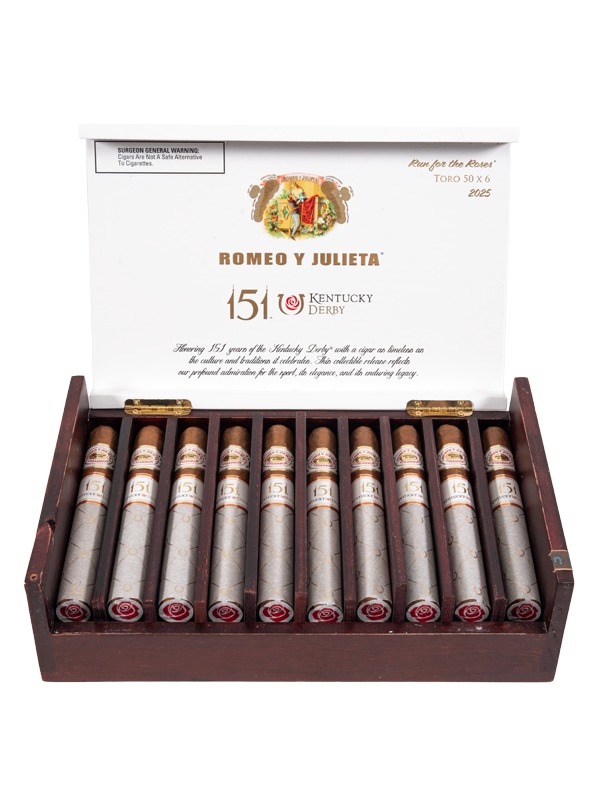 Romeo y Julieta 151 Kentucky Derby Toro 2025