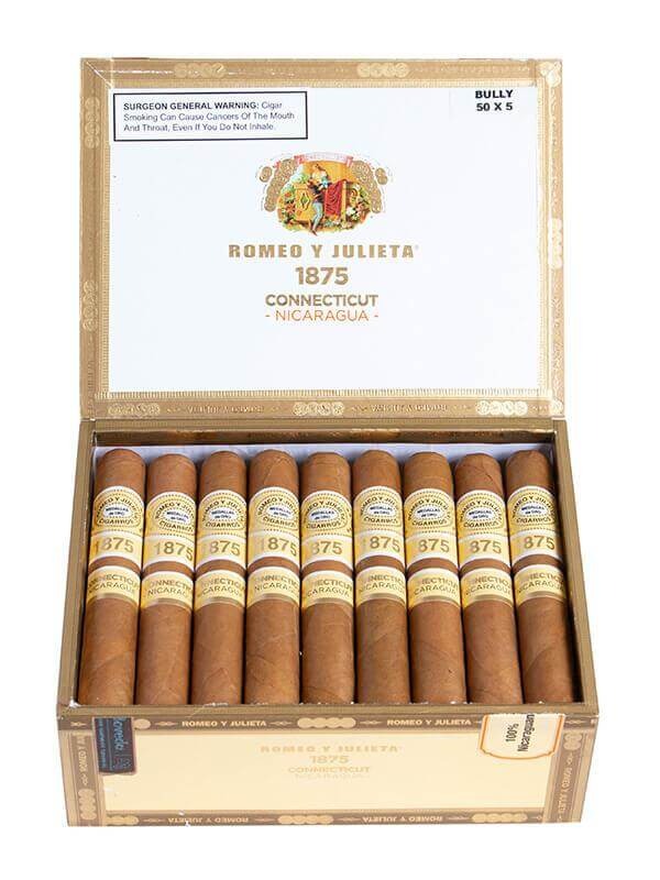 Romeo y Julieta 1875 Connecticut Nicaragua Bully