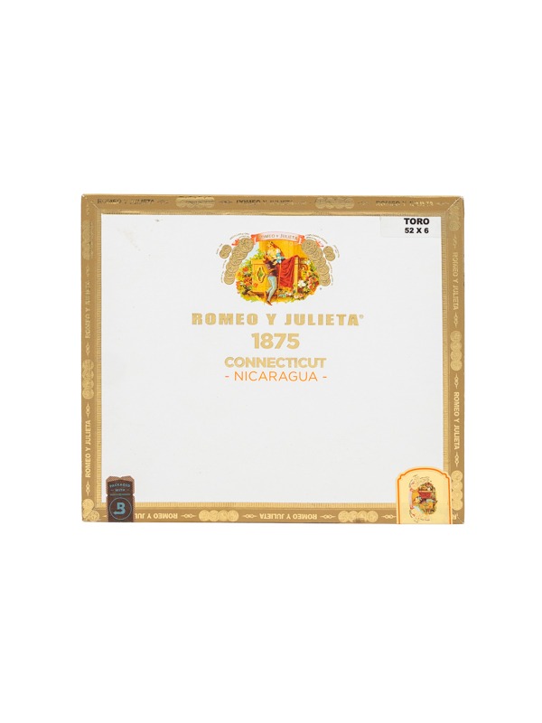 Romeo y Julieta 1875 Connecticut Nicaragua Toro