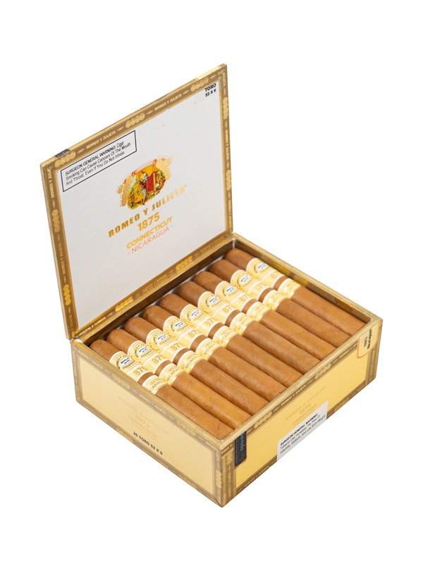 Romeo y Julieta 1875 Connecticut Nicaragua Toro