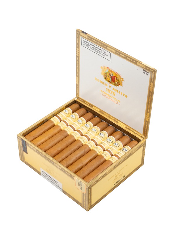 Romeo y Julieta 1875 Connecticut Nicaragua Toro