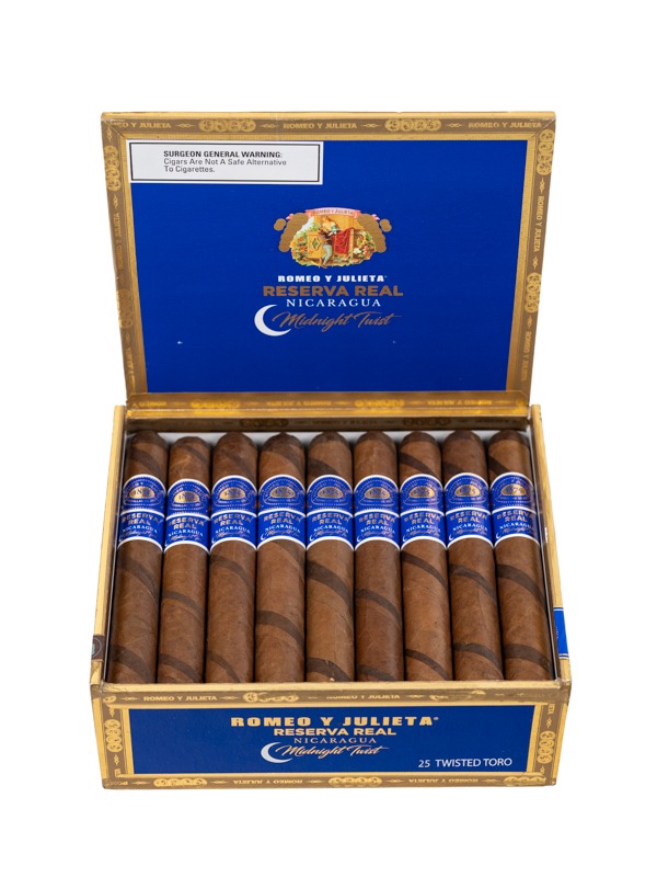 Romeo y Julieta Reserva Real Nicaragua Midnight Twisted Toro